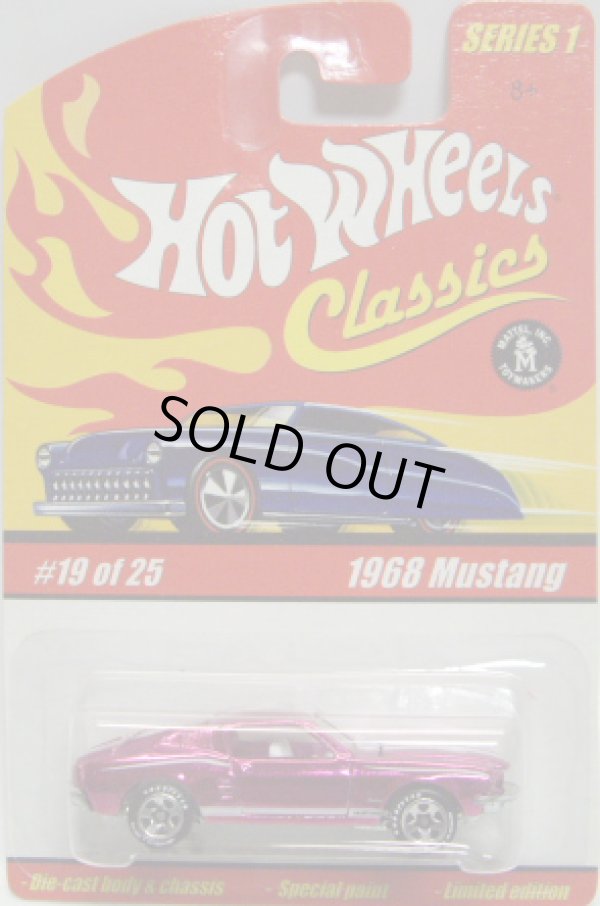 画像1: 2005 CLASSICS SERIES 1 【1968 MUSTANG】　SPEC.PINK/GY 5SP