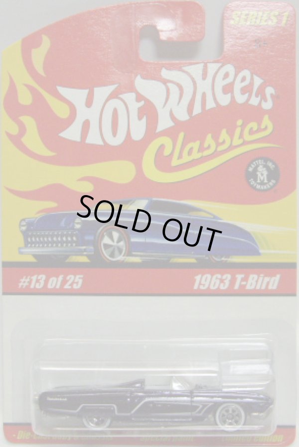 画像1: 2005 CLASSICS SERIES 1 【1963 T-BIRD】　SPEC.NAVY/WL