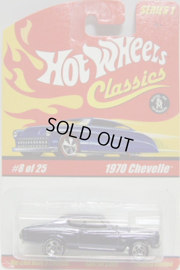 画像1: 2005 CLASSICS SERIES 1 【1970 CHEVELLE】　SPEC.NAVY/GY 5SP