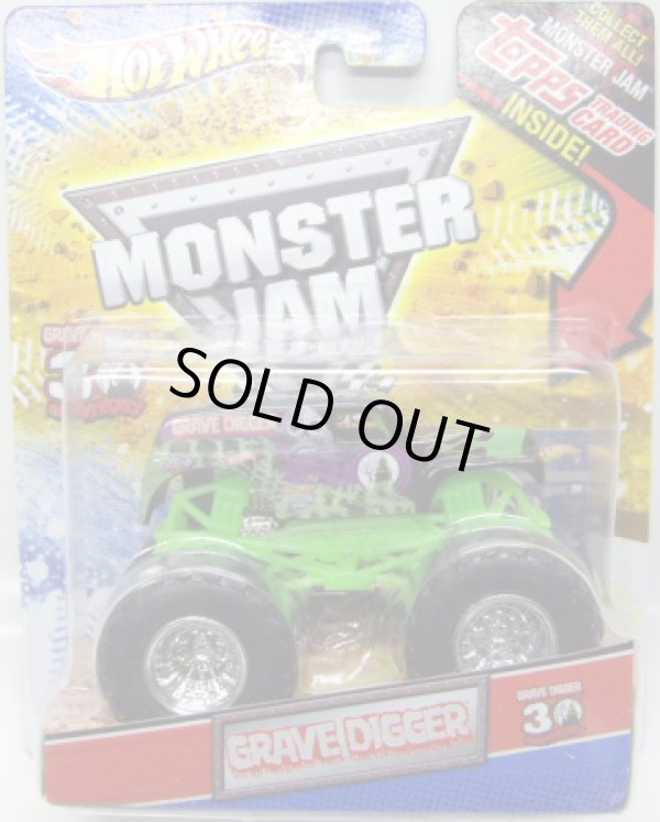 画像1: 2012 MONSTER JAM INSIDE TOPPS 【GRAVE DIGGER】 BLACK 