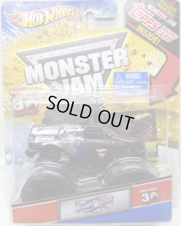 画像1: 2012 MONSTER JAM INSIDE TOPPS 【MOHAWK WARRIOR】 BLACK