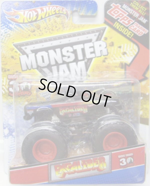 画像1: 2012 MONSTER JAM INSIDE TOPPS 【EXCALIBER】 BLACK