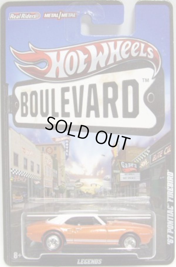 画像1: 2012 HW BOULEVARD 【'67 PONTIAC FIREBIRD】　ORANGE-WHITE/RR 