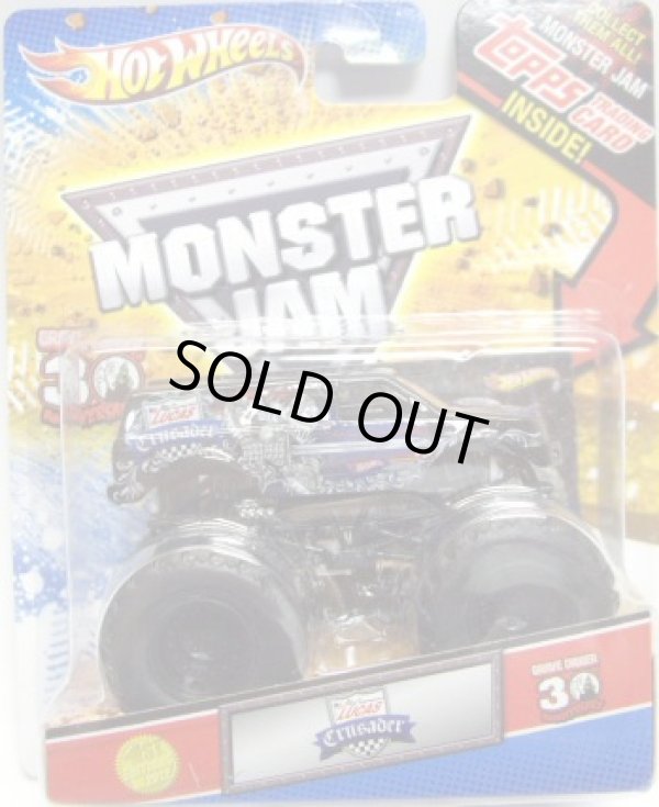 画像1: 2012 MONSTER JAM INSIDE TOPPS 【LUCAS CRUSADER】 BLACK (1ST EDITION)