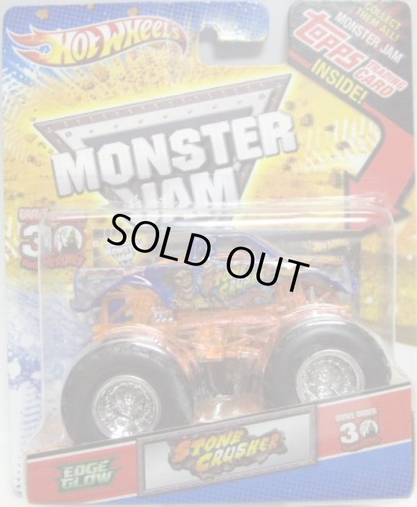 画像1: 2012 MONSTER JAM INSIDE TOPPS 【STONE CRUSHER】 BLUE (EDGE GLOW)