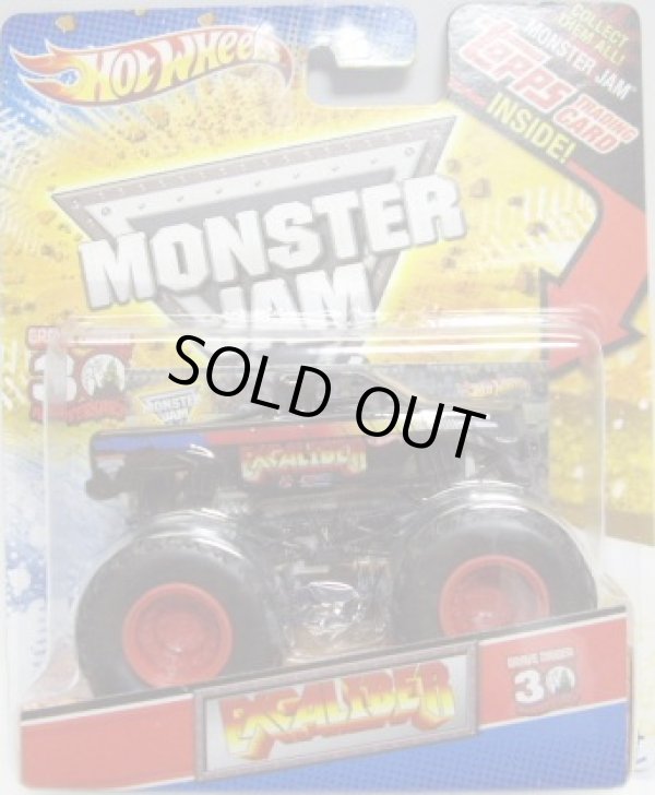 画像1: 2012 MONSTER JAM INSIDE TOPPS 【EXCALIBER】 BLACK