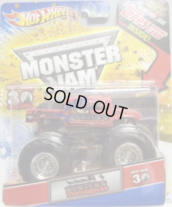 画像1: 2012 MONSTER JAM INSIDE TOPPS 【WESTERN RENEGADE】 RED