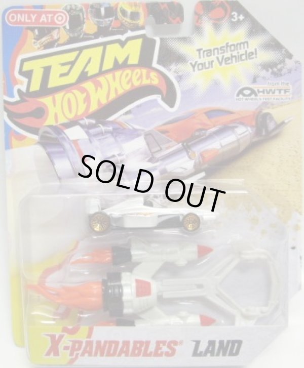 画像1: TEAM HOT WHEELS X-PANDABLES 【LAND】　WHITE/LACE (TARGET EXCLUSIVE)