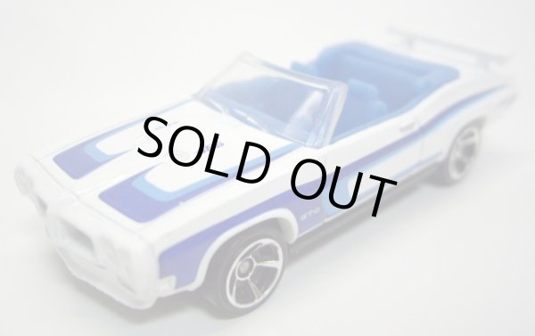 画像1: 2012 WALMART EXCLUSIVE MYSTERY MODELS 【'70 PONTIAC GTO】　WHITE/MC5 