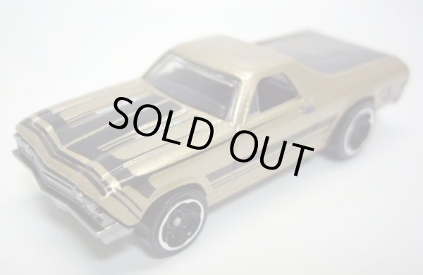 画像1: 2012 WALMART EXCLUSIVE MYSTERY MODELS 【'68 EL CAMINO】　CHAMPAGNE/PR5