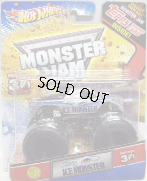 画像1: 2012 MONSTER JAM INSIDE TOPPS 【ICE MONSTER】 SILVER (1ST EDITIONS)