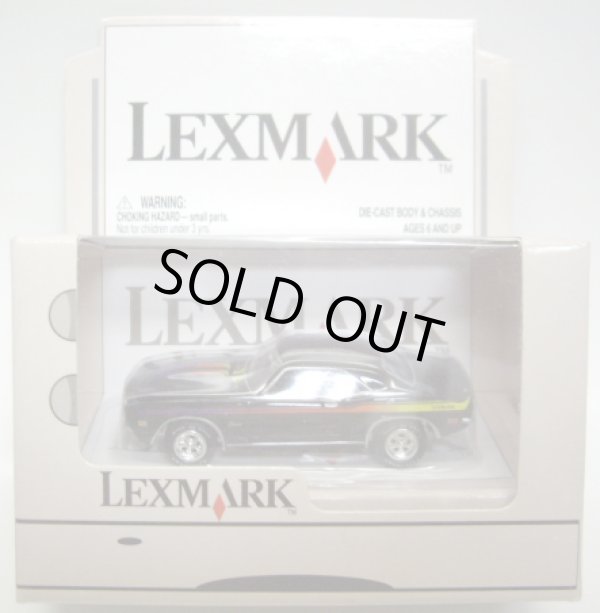 画像1: 2004 JOHNNY LIGHTNING LEXMARK PROMO 【CHEVY CAMARO】 BLACK/RR