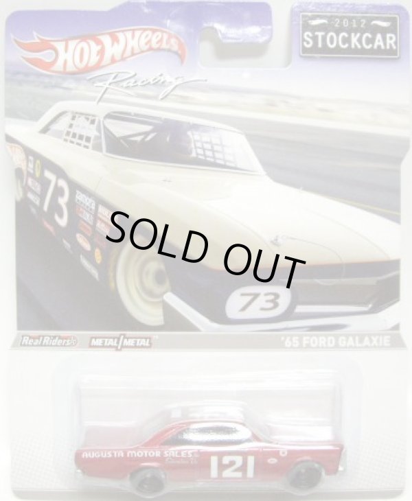 画像1: 2012 HW RACING - STOCK CAR 【'65 FORD GALAXIE】 MET.RED/RR 