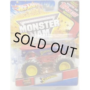 画像: 2012 MONSTER JAM INSIDE TOPPS 【SUPERMAN】 BLUE-RED (MWD TRUCKS)