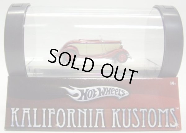 画像1: 2006 KALIFORNIA KUSTOMS 【'34 FORD】 MET.RED/RR