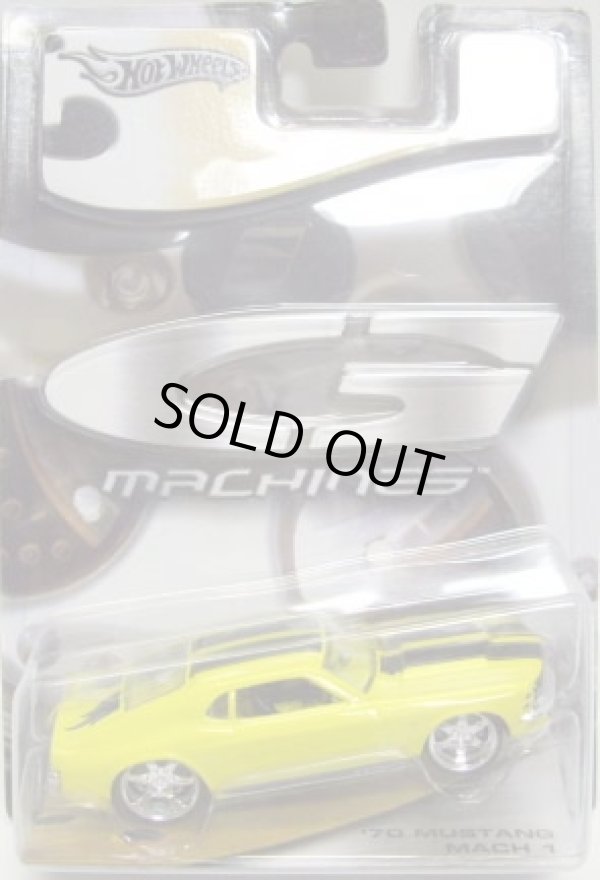 画像1: 2007 1/50 G-MACHINES 【'70 MUSTANG MACH 1】 YELLOW/RR