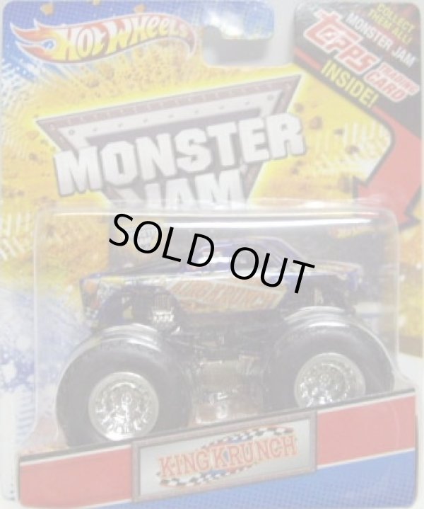 画像1: 2012 MONSTER JAM INSIDE TOPPS 【KING KRUNCH】 BLUE