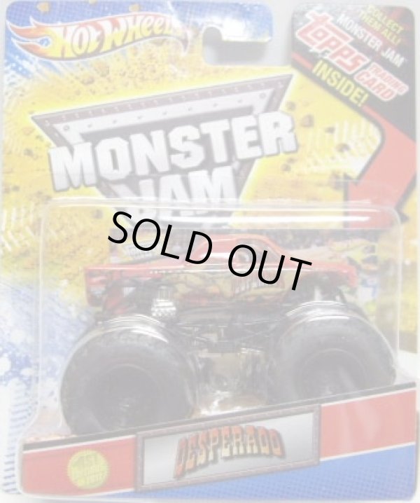 画像1: 2012 MONSTER JAM INSIDE TOPPS 【DESPERADO】 RED (1ST EDITIONS)