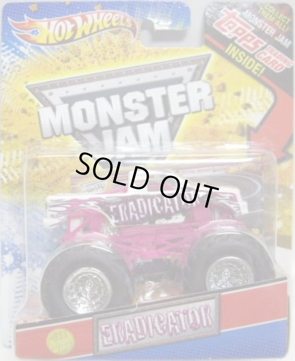 画像1: 2012 MONSTER JAM INSIDE TOPPS 【ERADICATOR】 WHITE (1ST EDITIONS)