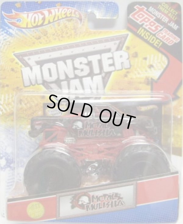 画像1: 2012 MONSTER JAM INSIDE TOPPS 【METAL MULISHA】 BLACK (1ST EDITIONS)