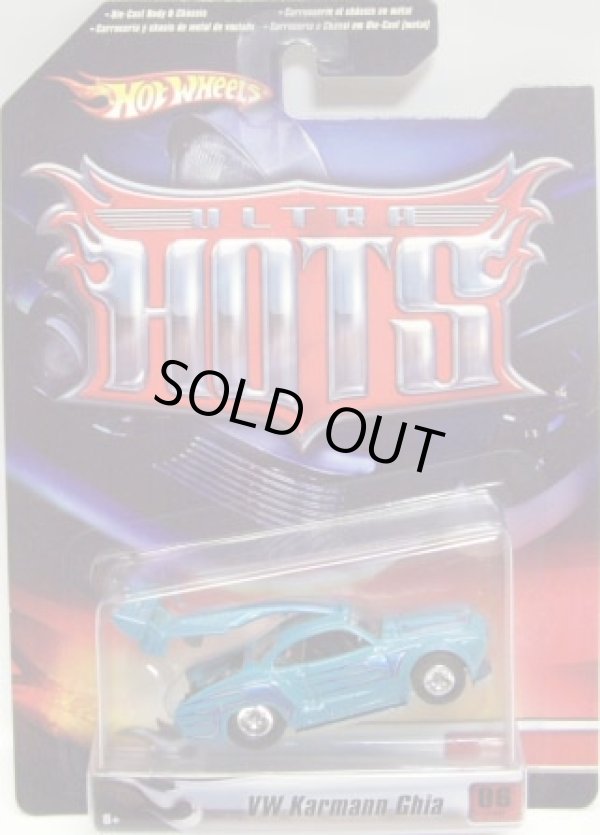 画像1: 2007 ULTRA HOTS 【VOLKSWAGEN KARMANN GHIA】　LIGHT BLUE/RR