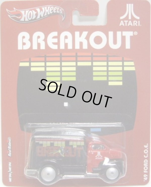 画像1: 2012 NOSTALGIC BRANDS - ATARI 【'49 FORD C.O.E.】 RED-BLACK/RR (BREAKOUT)