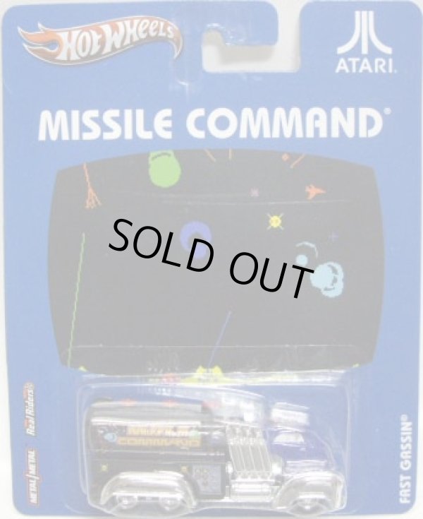 画像1: 2012 NOSTALGIC BRANDS - ATARI 【FAST GASSIN】 BLUE-BLACK/RR (MISSILE COMMAND)