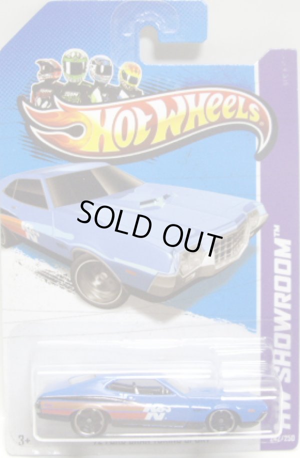 画像1: 【'72 FORD GRAN TORINO SPORT】　BLUE/MC5 (K&N)