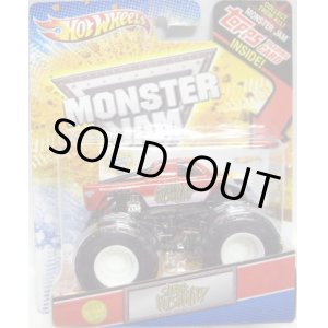 画像: 2012 MONSTER JAM INSIDE TOPPS 【SHEER INSANITY】 RED (1ST EDITIONS)