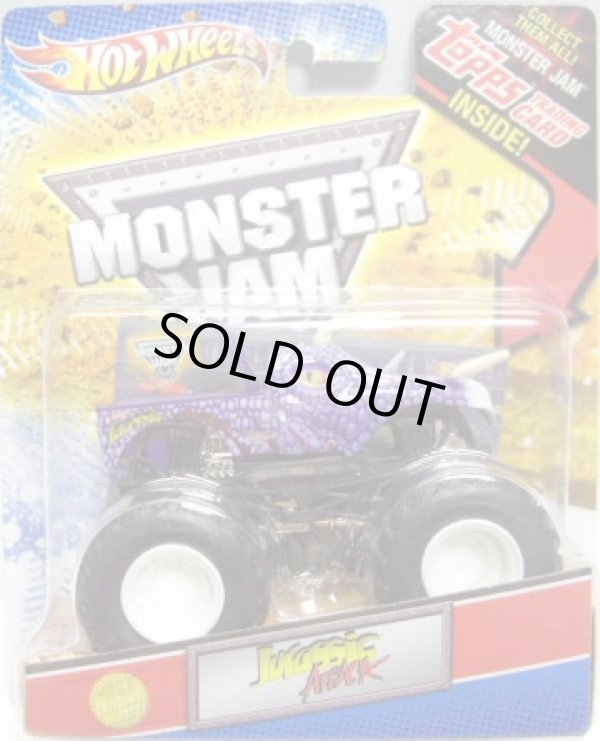 画像1: 2012 MONSTER JAM INSIDE TOPPS 【JUNGLE ATTACK】 LT.PURPLE (1ST EDITIONS)