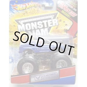 画像: 2012 MONSTER JAM INSIDE TOPPS 【U.S. AIR FORCE AFTERBURNER】 SILVER-BLUE