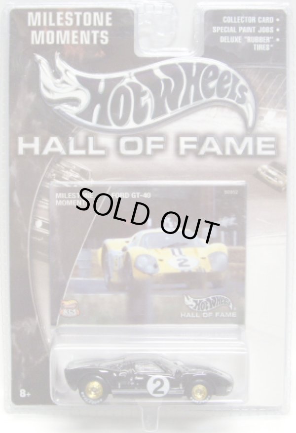 画像1: 2003 HALL OF FAME - MILESTONE MOMENTS 【FORD GT-40】 BLACK/RR