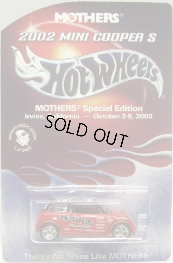 画像1: 2004 MOTHERS SPECIAL EDITION 【2002 MINI COOPER S】 RED-BLACK/RR (5000台限定）