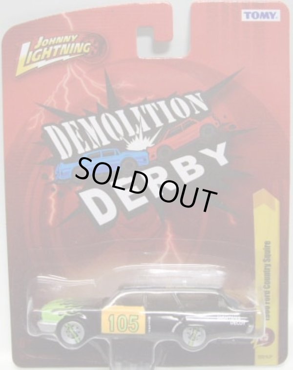 画像1: FOREVER 64 R25 【1960 FORD COUNTRY SQUIRE】 BLACK (DEMOLITION DERBY)