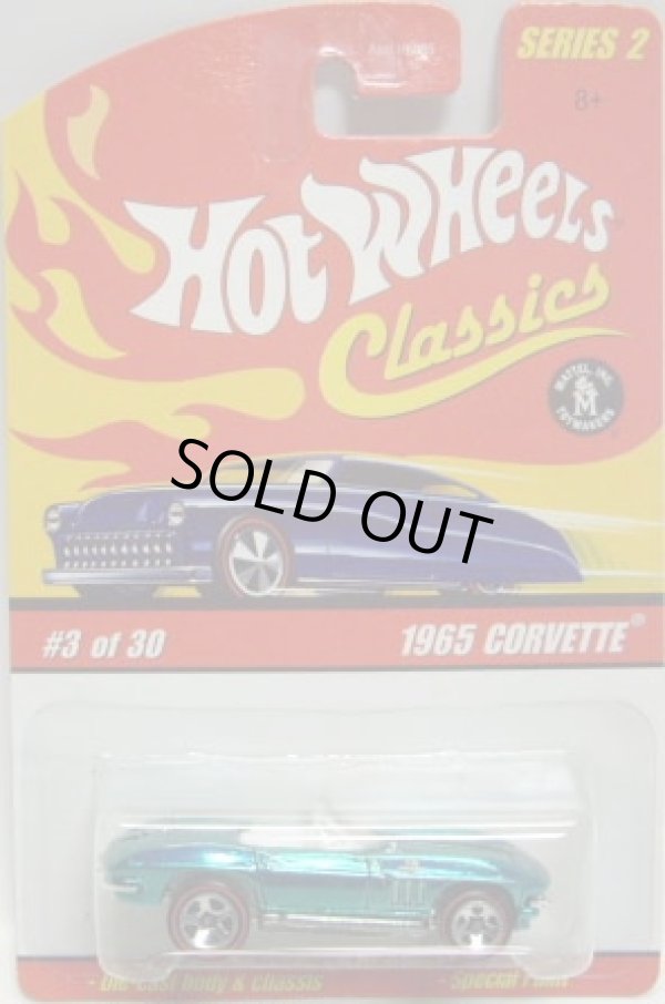 画像1: 2006 CLASSICS SERIES 2 【1965 CORVETTE】　SPEC.AQUA/RL