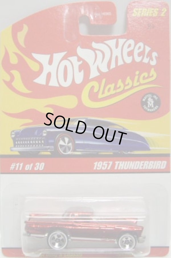 画像1: 2006 CLASSICS SERIES 2 【1957 THUNDERBIRD】　SPEC.RED/WL