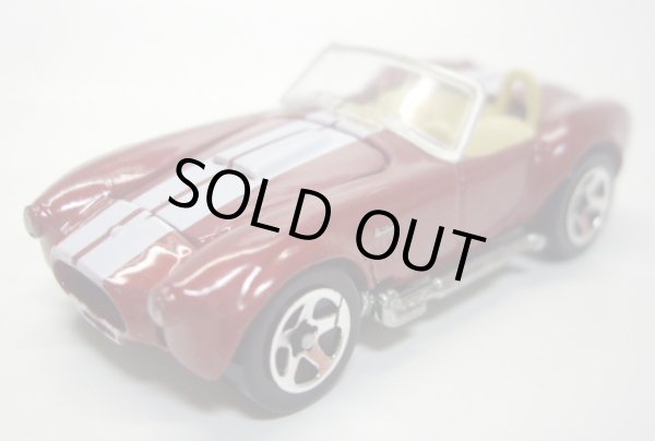 画像1: LOOSE - 2005 TARGET EXCLUSIVE CALIFORNIA DREAMIN' SET バラシ 【SHELBY COBRA 427 S/C】　DK.RED/5SP