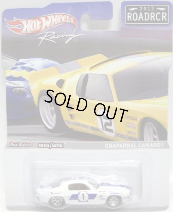 画像1: 2012 HW RACING - ROAD RACER 【CHAPARRAL CAMARO】 WHITE/RR 