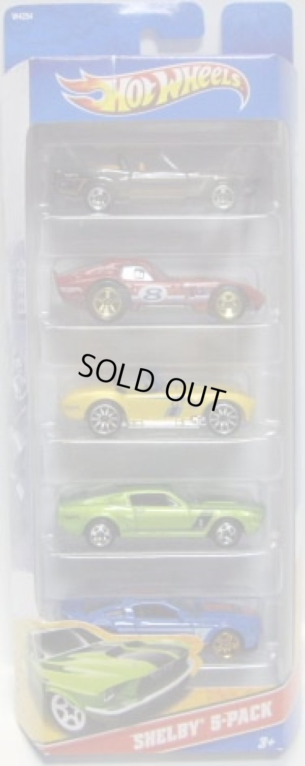 画像1: 2012 5PACK 【SHELBY】　'69 Shelby GT500, Shelby Cobra "Daytona" Coupe, Shelby Cobra 427 S/C, '67 Sheby GT500, Ford Shelby GT500 