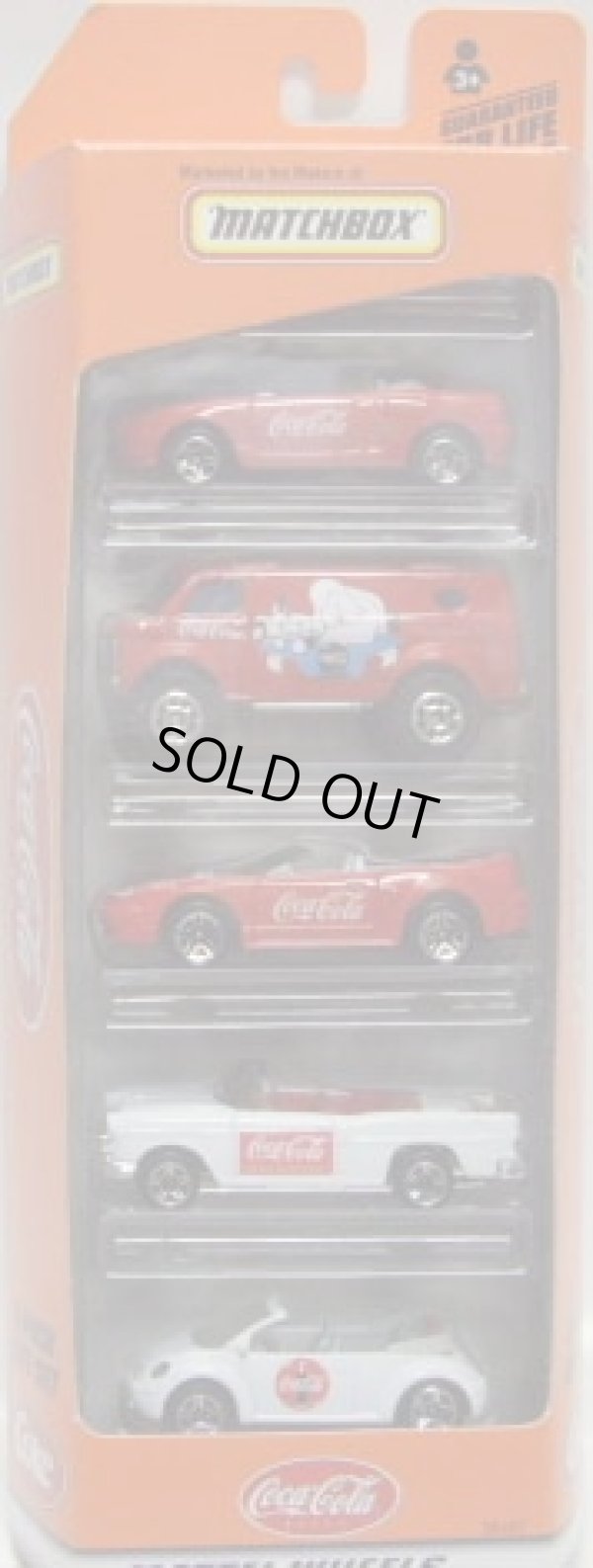 画像1: 2000 MATCHBOX 5PACK - COCA-COLA