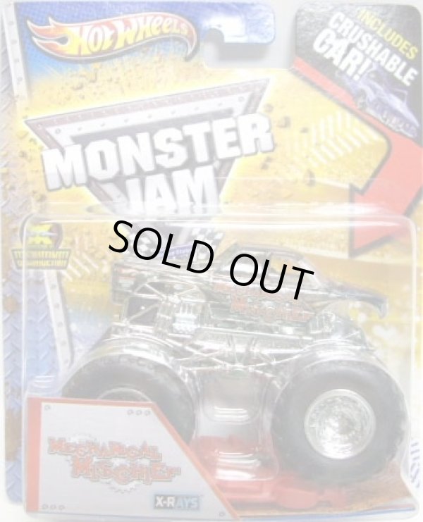 画像1: 2013 MONSTER JAM included CRUCHABLE CAR! 【MECHANICAL MIS CHIEF】 CLEAR (X-RAYS)