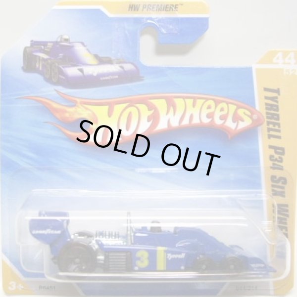 画像1: 【TYRRELL P34 SIX WHEELER】　BLUE/5SP (インターナショナル・ショートカード）