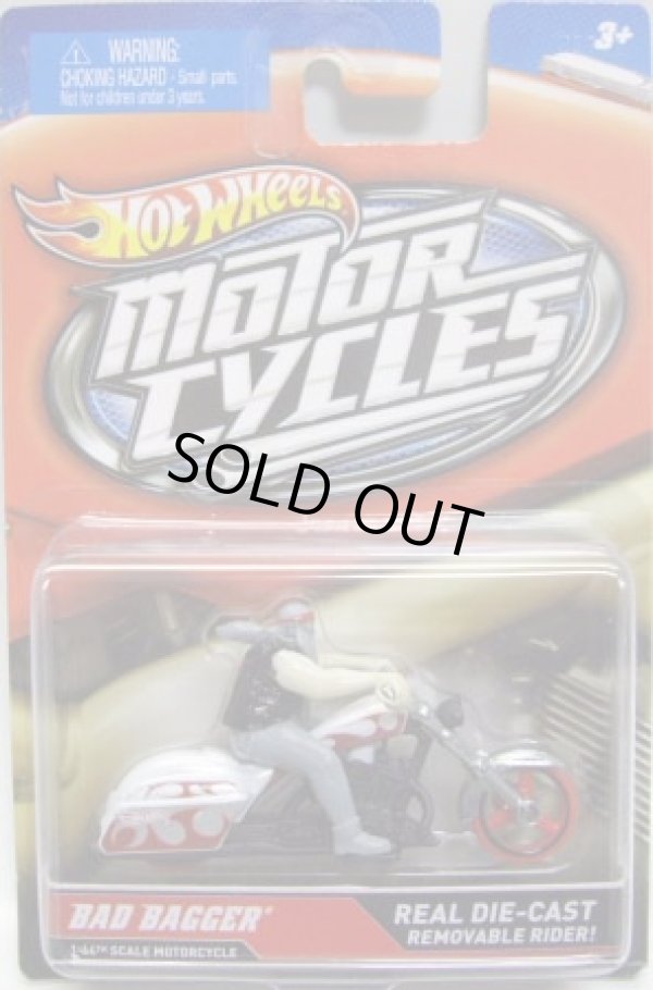 画像1: 2012 MOTOR CYCLES 【BAD BAGGER】 WHITE