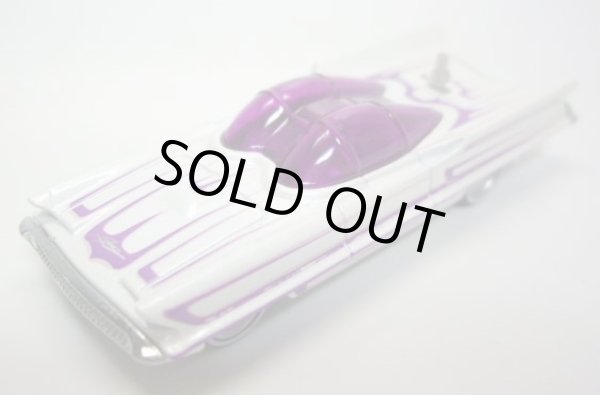 画像1: LOOSE - WALMART EXCLUSIVE  HW BOULEVARD 30 CAR SETバラシ【'55 LINCOLN FUTURA CONCEPT】 WHITE-PURPLE/RR