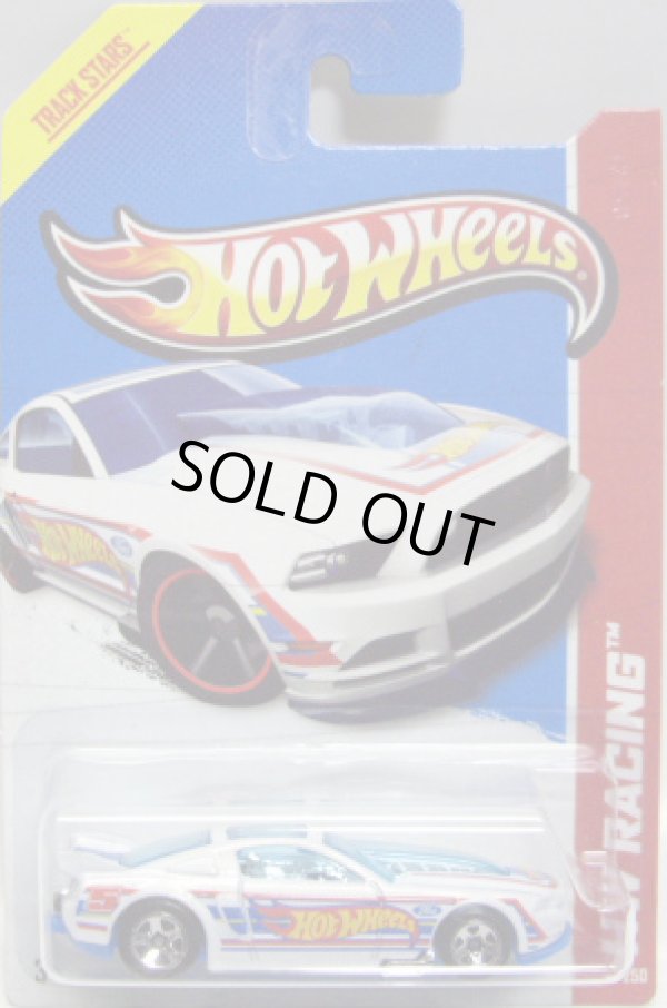 画像1: 【'13 FORD MUSTANG GT】　RACE TEAM WHITE/5SP (NEW CAST)(ホイール・バリエーション）