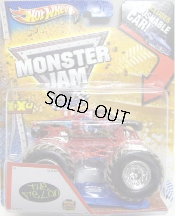 画像1: 2013 MONSTER JAM included CRUCHABLE CAR! 【THE FELON】 BLACK (MWD TRUCKS)