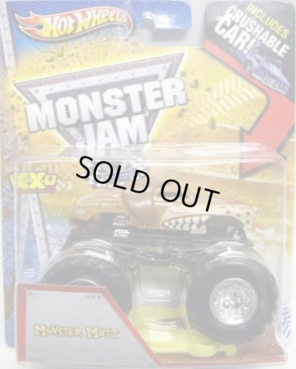 画像1: 2013 MONSTER JAM included CRUCHABLE CAR! 【MONSTER MUTT】 BROWN