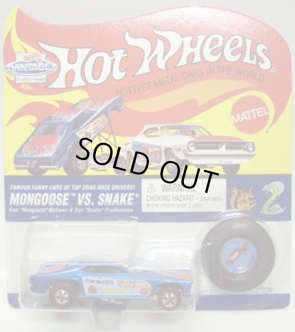 画像1: 1993 VINTAGE COLLECTION LMITED EDITION 【MONGOOSE ('70 PLYMOUTH DUSTER FUNNY CAR)】 BLUE/RL (LIMITED 10000)