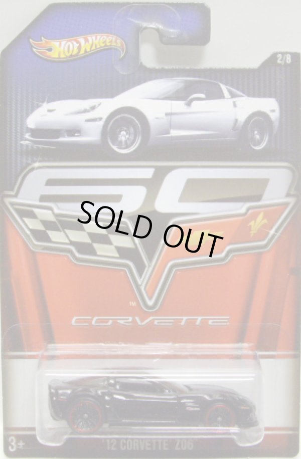 画像1: 2013 WALMART EXCLUSIVE CORVETTE 60th ANNIVERSARY 【'12 CORVETTE Z06】 BLACK/J5