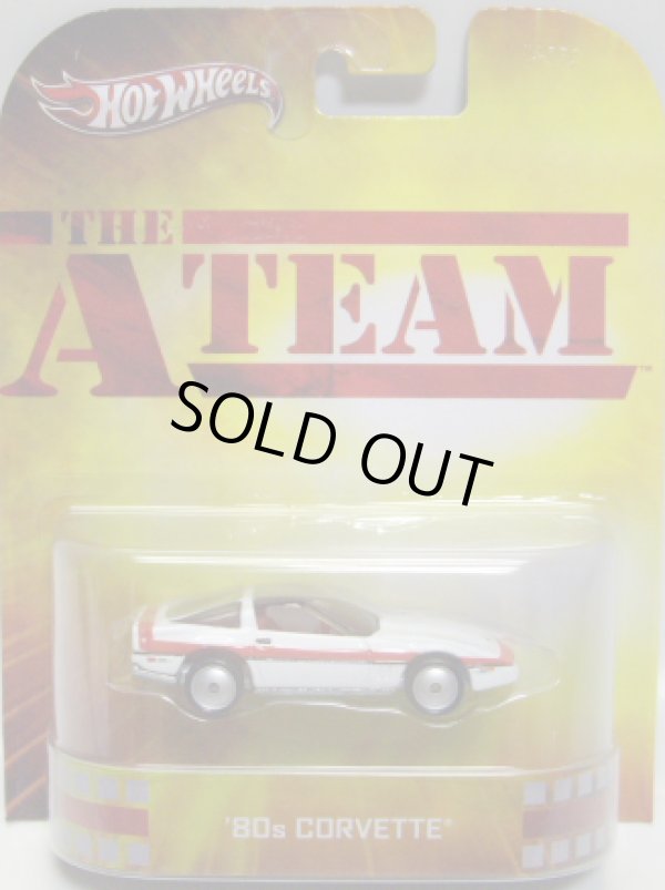 画像1: 2013 RETRO ENTERTAINMENT 【THE A-TEAM '80s CORVETTE】 WHITE/RR